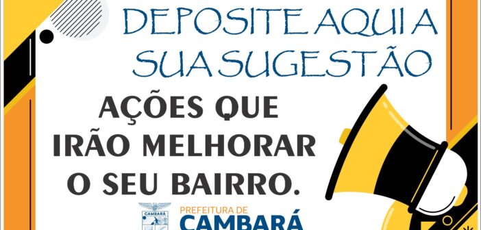 PPA 2026-2029 de Cambará/PR