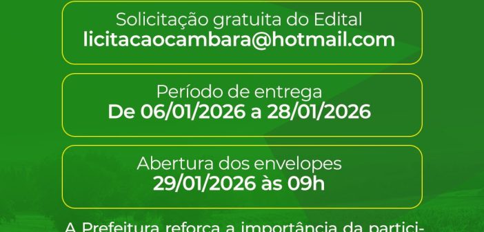 Chamamento Público Agricultura Familiar | PNAE